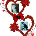 Andachtsbild von Annemarie und Elke mit Snoopy im Herzen gest.04.01.2022
