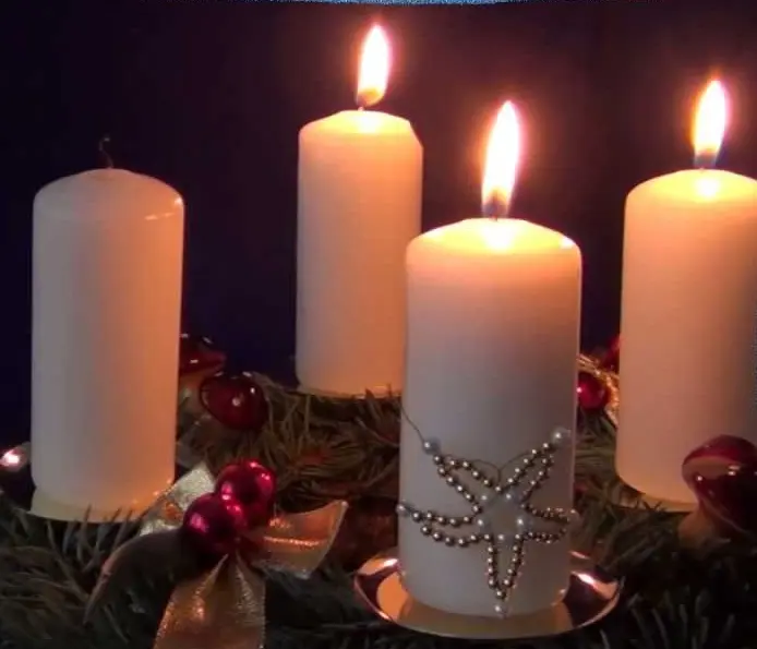 Andachtsbild von Gabriele mit Luna im Herzen