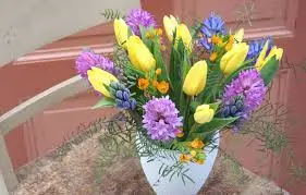 Andachtsbild von Brigitte mit Nelly, Benny und Axel im Herzen