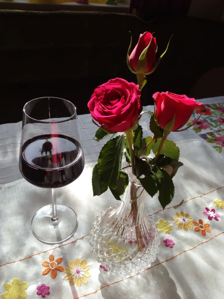 Andachtsbild von Marika mit Balou und Hippo im Herzen