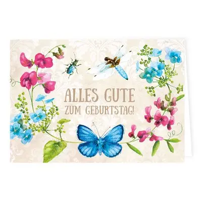 Andachtsbild von Ein Rosenstrauß zum Geburtstag