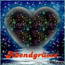 Andachtsbild von Brigitte mit Nelly, Benny und Axel im Herzen