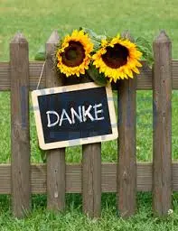 Andachtsbild von Vielen herzlichen Dank