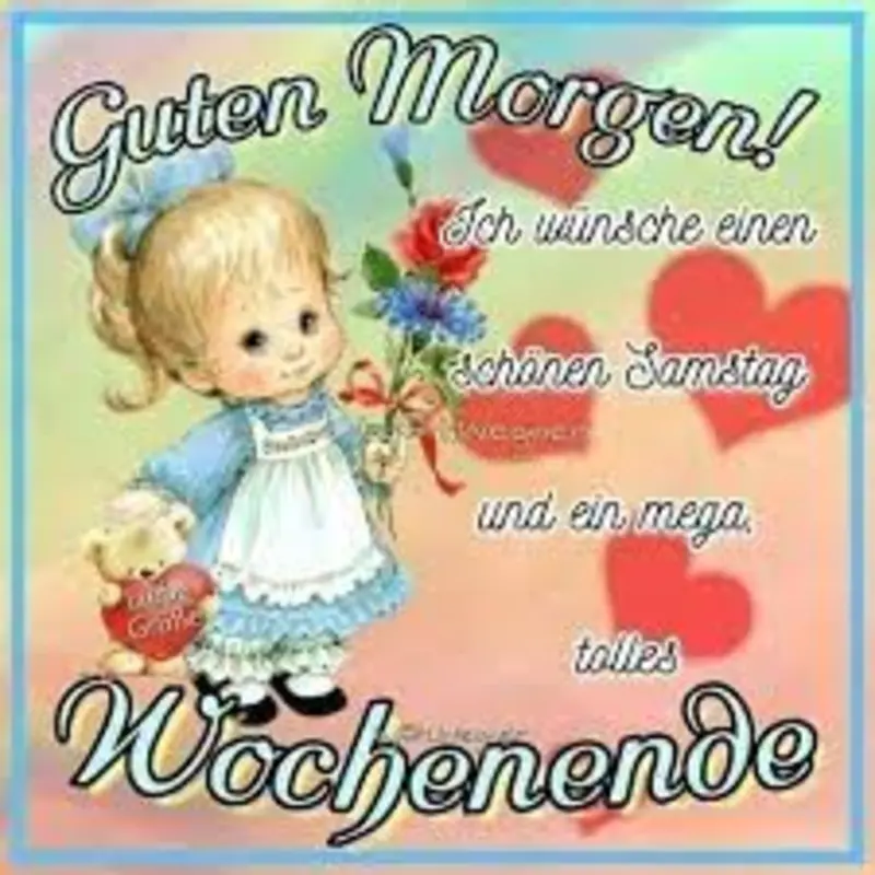 Andachtsbild von Brigitte mit Nelly, Benny und Axel im Herzen