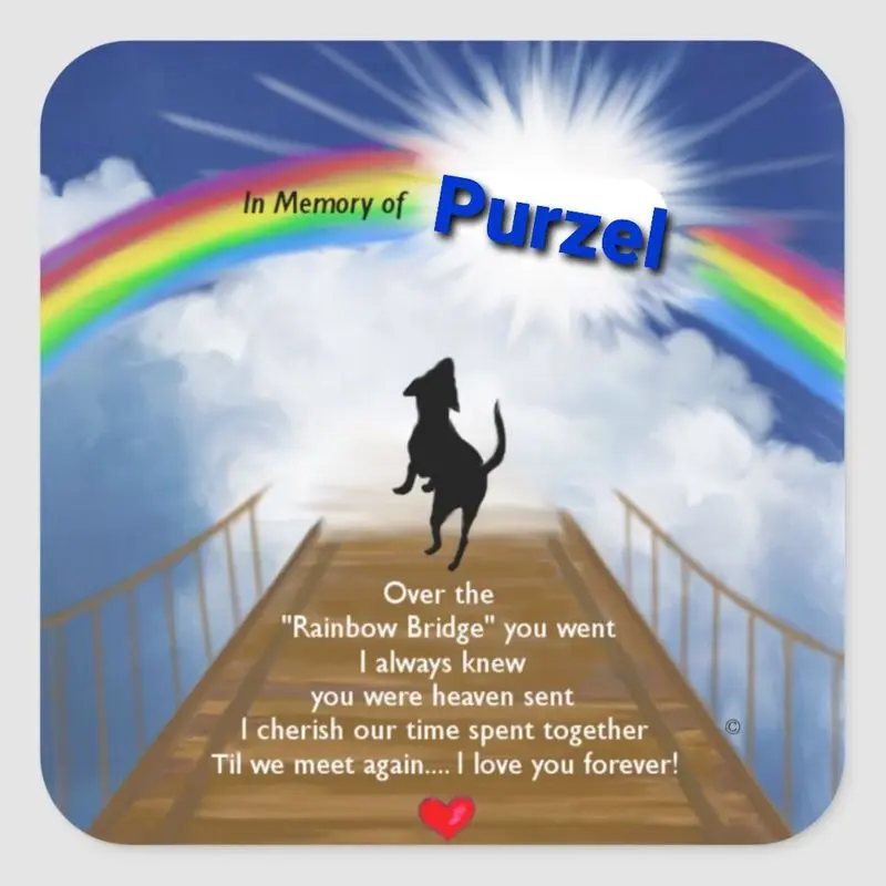 Andachtsbild von Tanja mit Timmy im Herzen