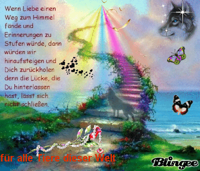 Andachtsbild von Kathrin mit Susi im Herzen