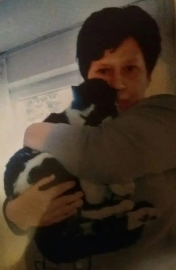 Andachtsbild von Annemarie und Elke mit Snoopy im Herzen gest.04.01.2022