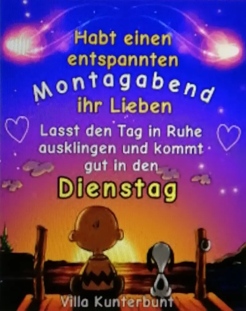 Andachtsbild von Elke und Horst mit Fiby ❤️