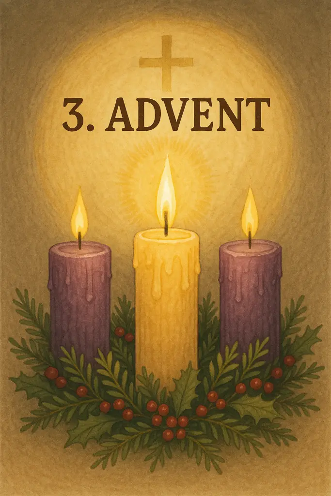 Andachtsbild von 🕯️🕯️🕯️3.Advent