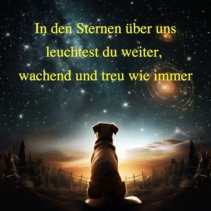 Condolence image of ❤️ Lili ❤️ leuchtender Stern⭐️ am Himmel ❤️
