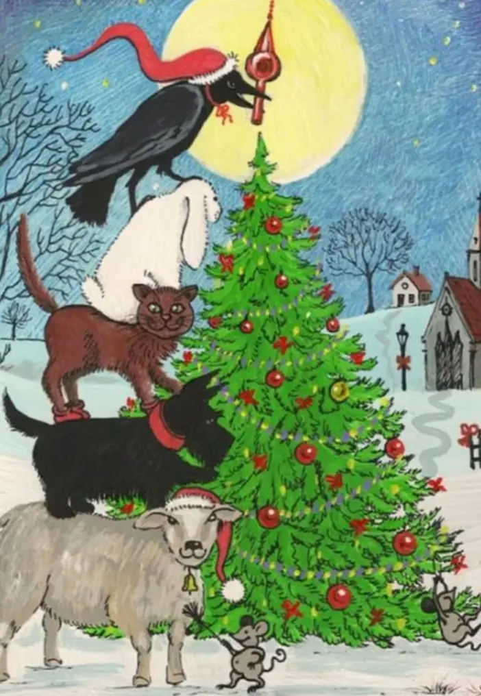 Andachtsbild von ⭐️Weihnachtsgrüße ins Regenbogenland ⭐️