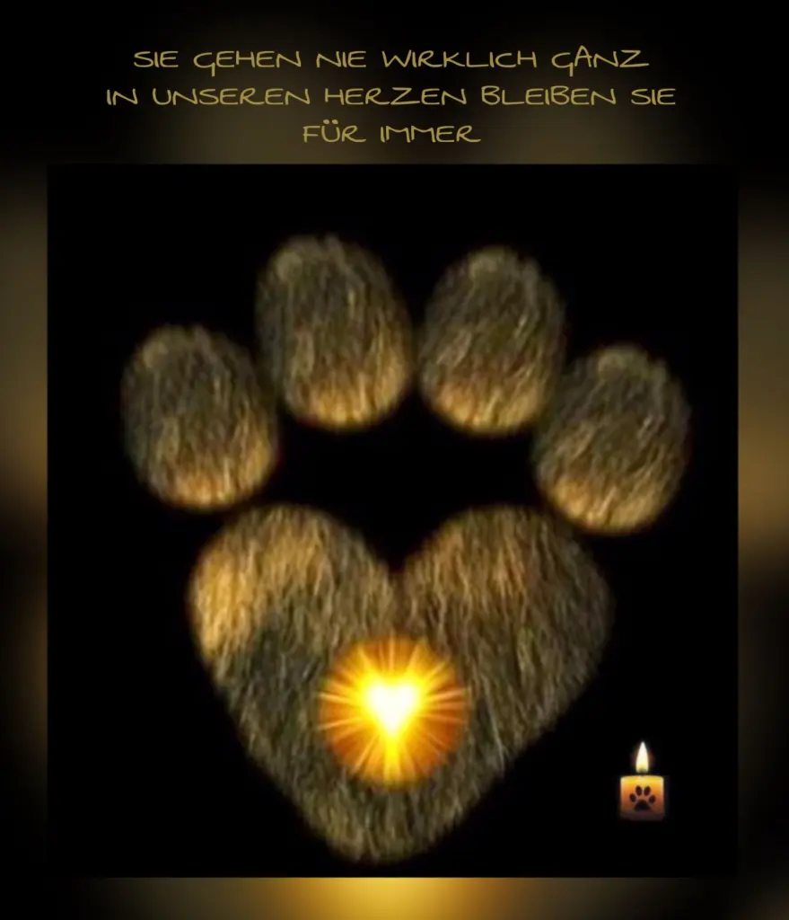 Condolence image of Eva mit Paco im  ❤️ 