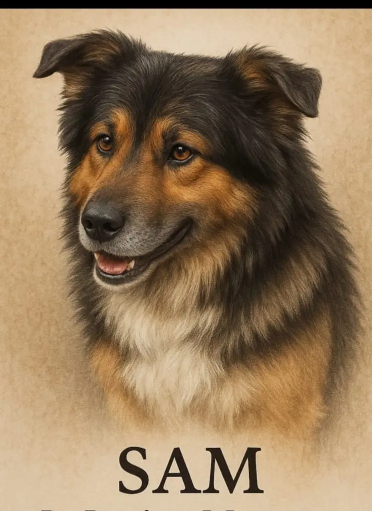 Condolence image of Tom mit seinem Engel Sam Weber