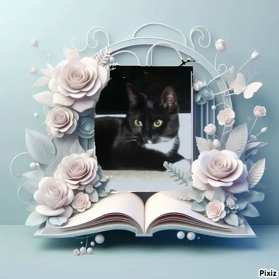 Andachtsbild von Tanja mit Timmy im Herzen