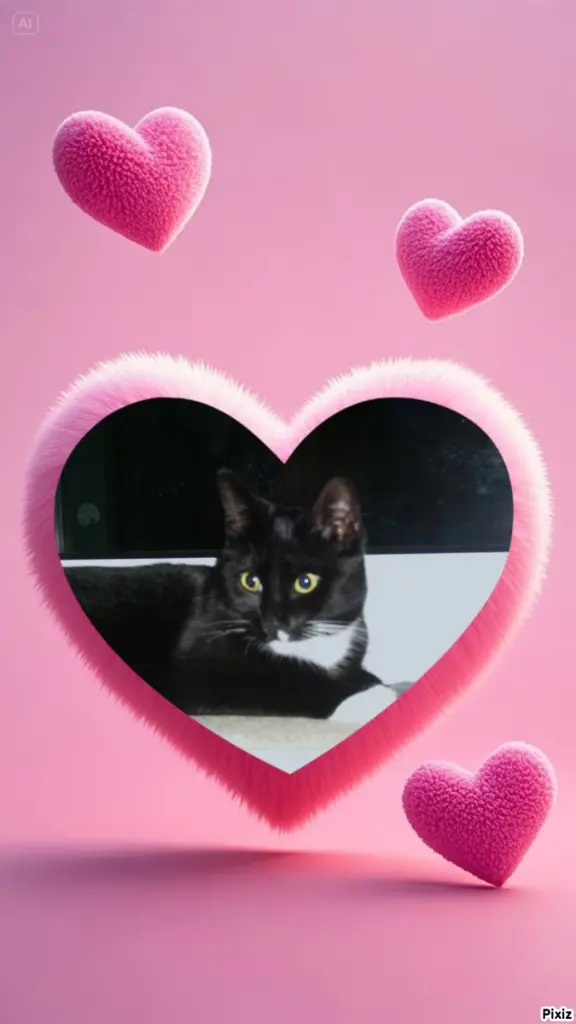 Andachtsbild von Tanja mit Timmy im Herzen 