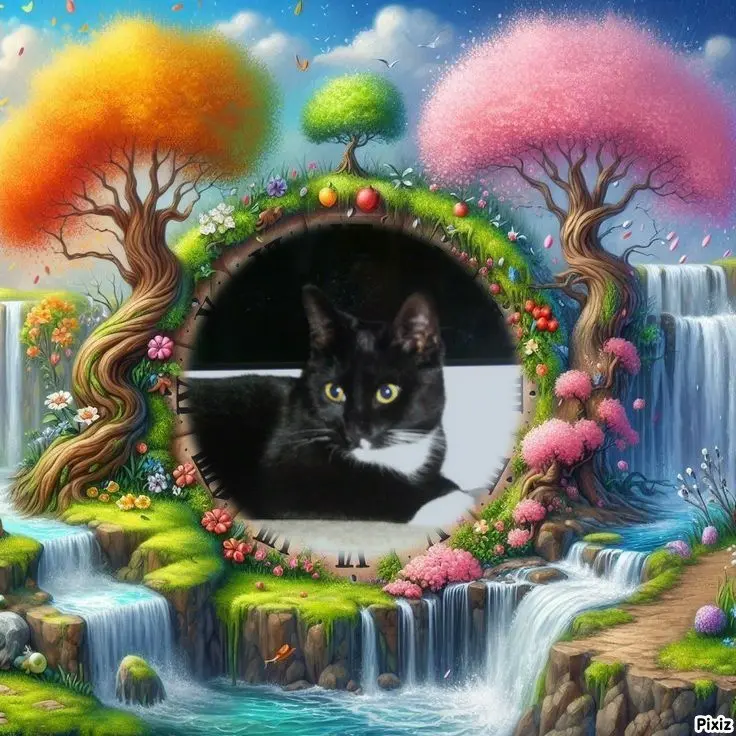 Andachtsbild von Tanja mit Timmy im Herzen 