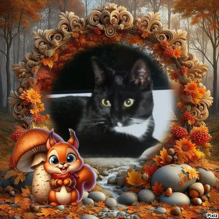 Andachtsbild von Tanja mit Timmy im Herzen