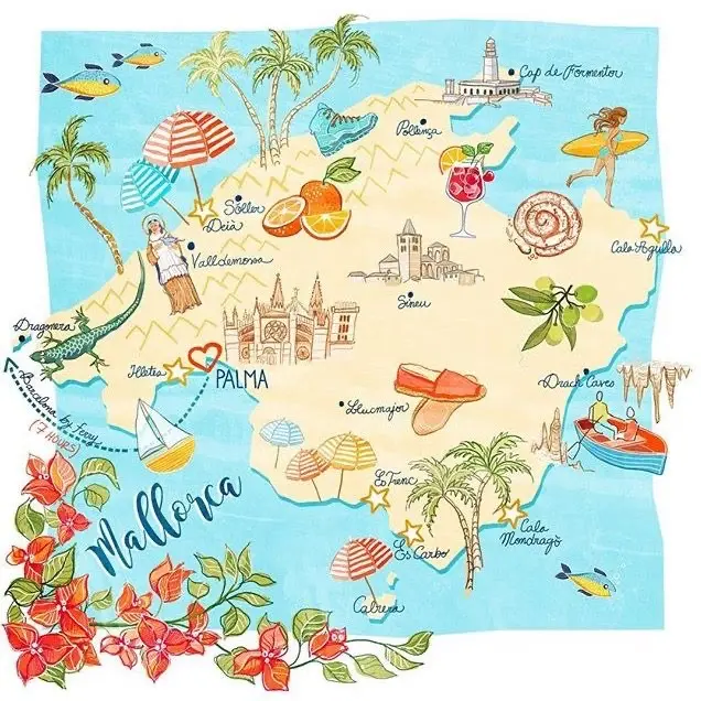 Andachtsbild von ღ ꧁ ღ ╭⊱༺🏝️❤️ Urlaubsgrüße aus Mallorca ❤️🏝️༻ ⊱╮ ღ ꧂ღ