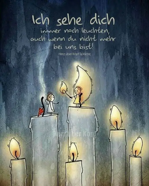 Andachtsbild von In stillem Gedenken