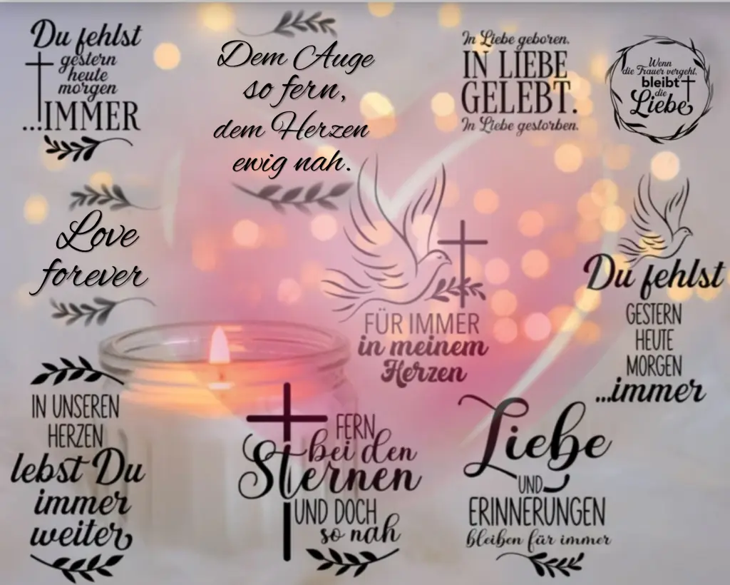 Andachtsbild von Nicky♥️ geliebt♥️ und unvergessen♥️ 