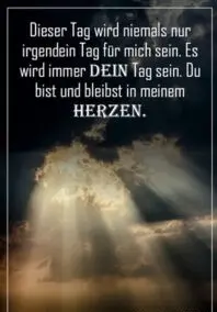Andachtsbild von Paul mit "Seelenhund Spiky im Herzen"