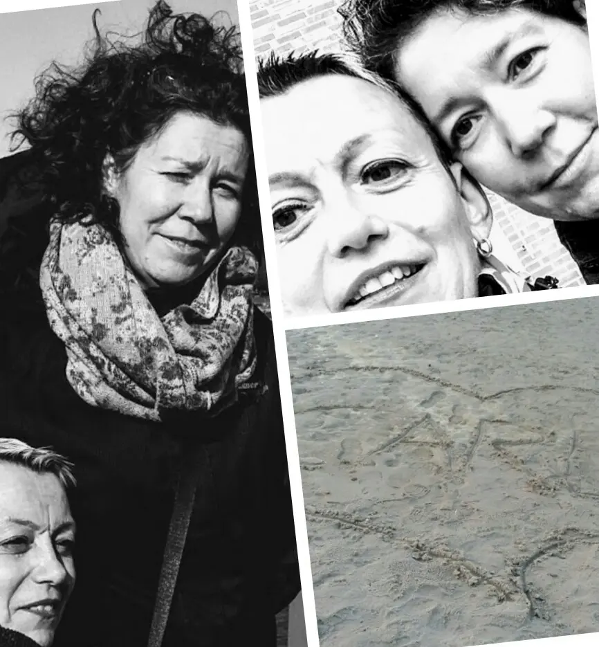 Andachtsbild von Monika und Ulrike 