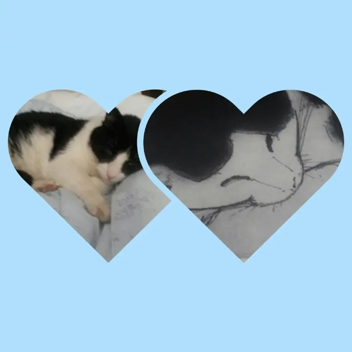 Andachtsbild von Deinen Beiden 