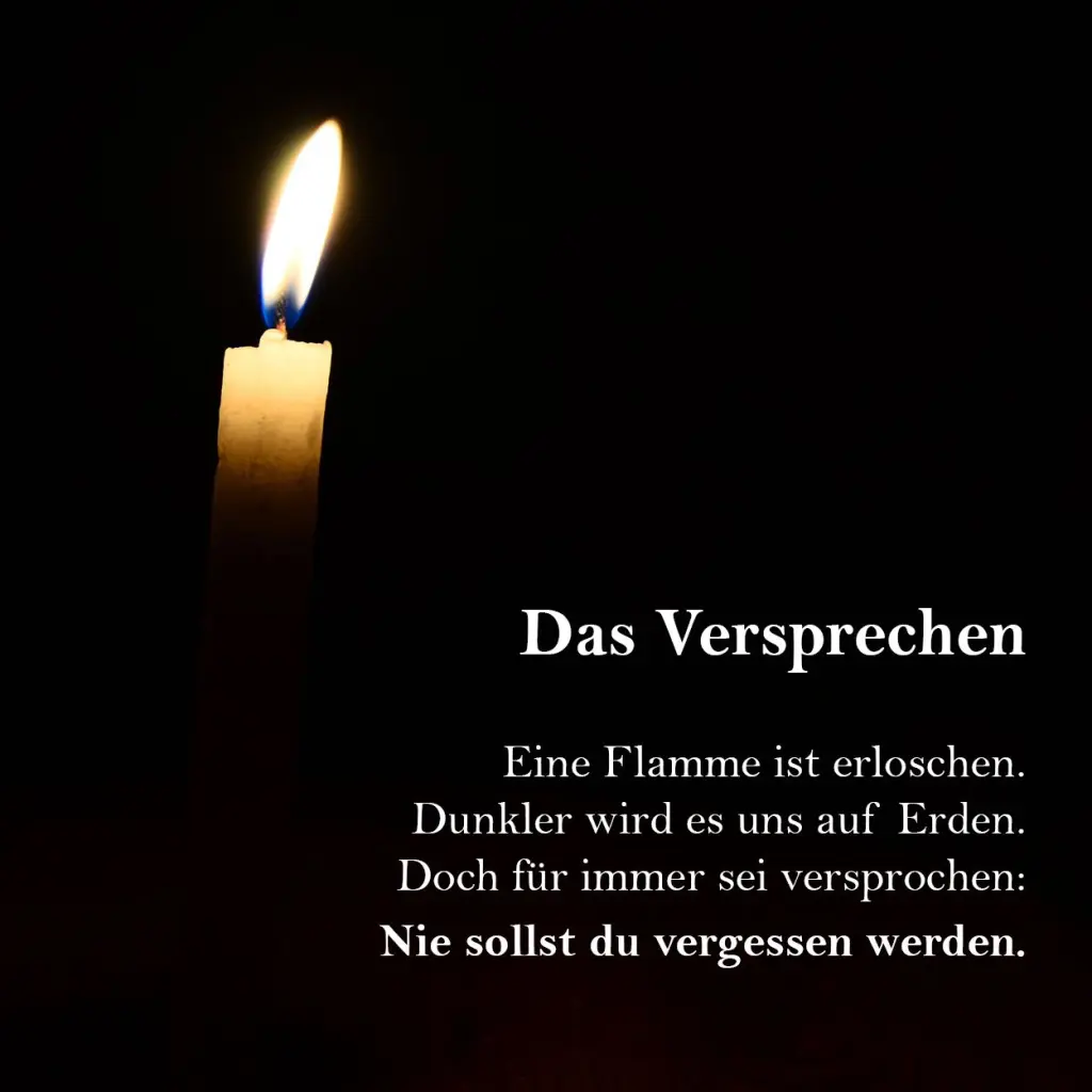 Andachtsbild von Einen Gruß in den Himmel 🕯️🌹🌟