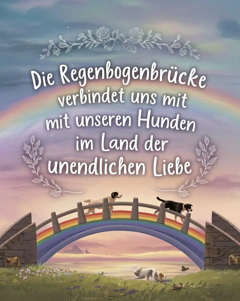 Andachtsbild von Paul mit Seelenhund "Spiky"