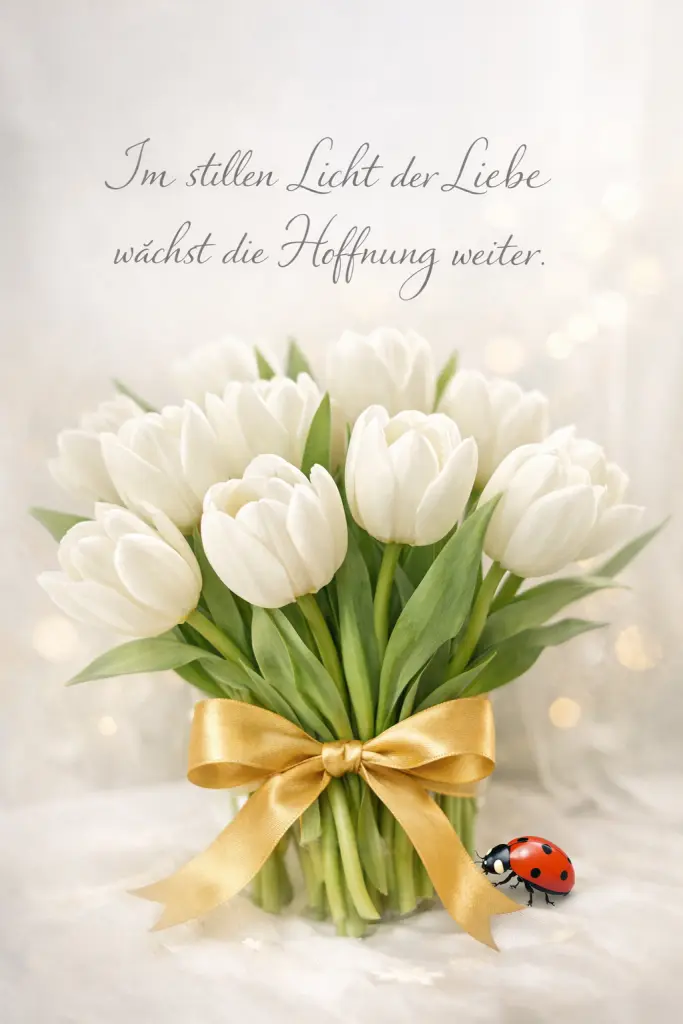 Condolence image of Ein Frühlingslicht für Euch, lieber Linus & lieber Eliot❤️🌷