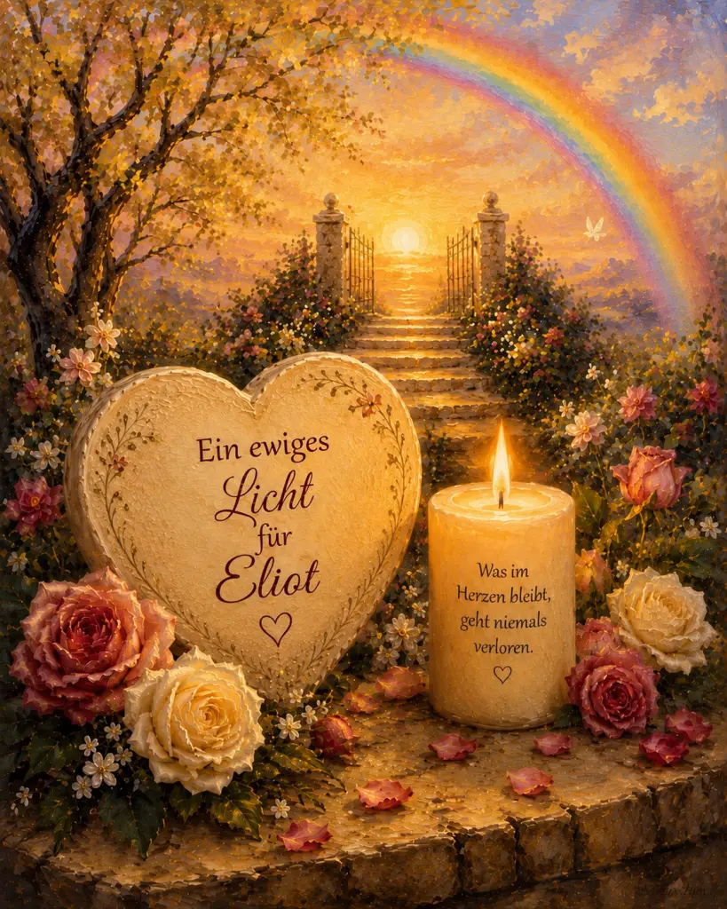 Condolence image of 🕯️🌹Ein ewiges Licht für Eliot ❤️