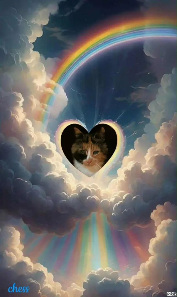 Andachtsbild von Tanja mit Timmy im 💘🐈🐾