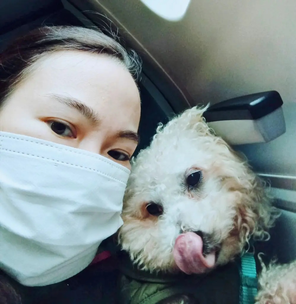 Andachtsbild von Aliya mit Snoopy  im Herzen 