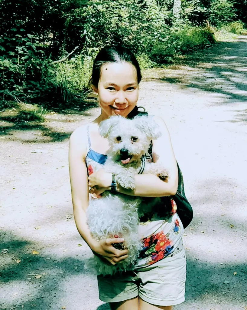 Andachtsbild von Aliya mit Snoopy