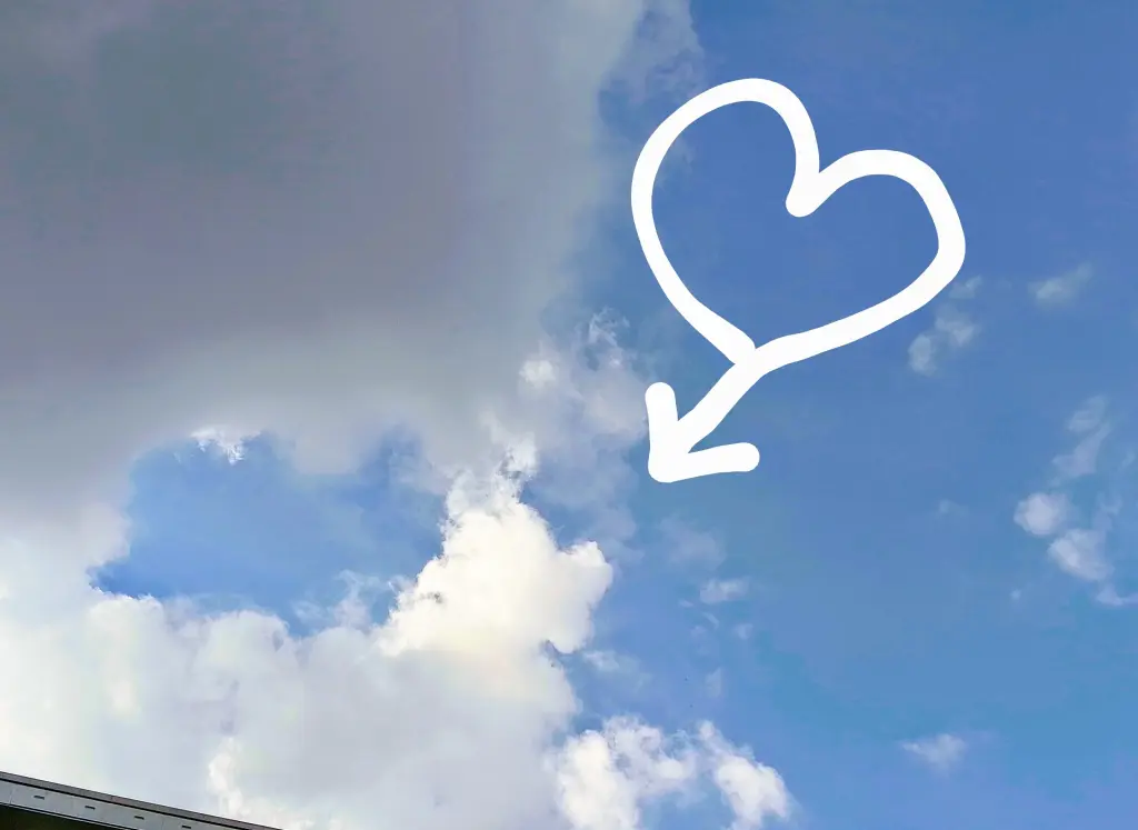 Andachtsbild von Aliya mit dem lieben Snupik 