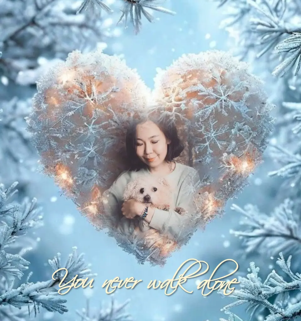 Andachtsbild von In Gedanken♡ verbunden Gaby mit ♡☙Snowy☙♡