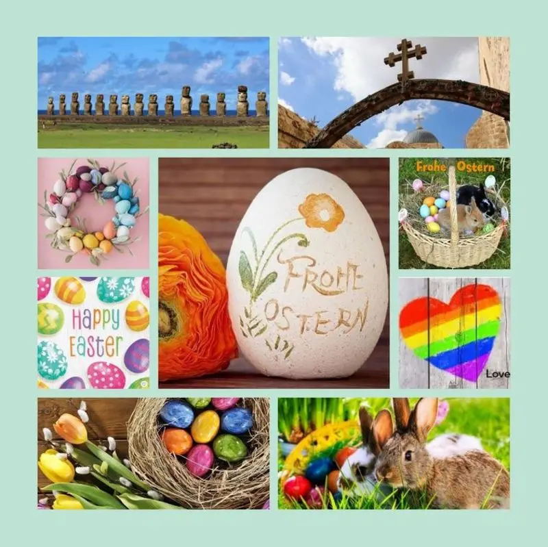 Condolence image of Frohe Ostern 
