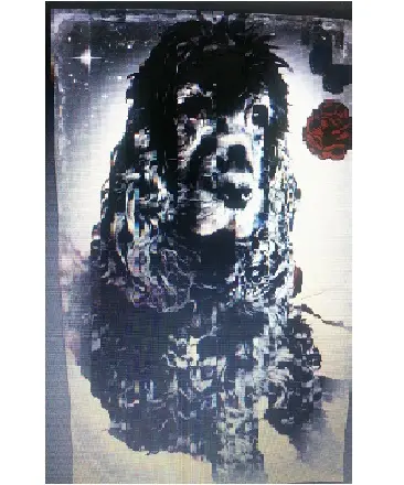 Andachtsbild von Frauchen an Bönchen 