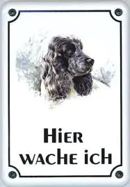 Andachtsbild von Frauchen an Bonnie