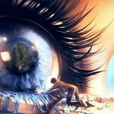 Andachtsbild von Frauchen an Bonnie 