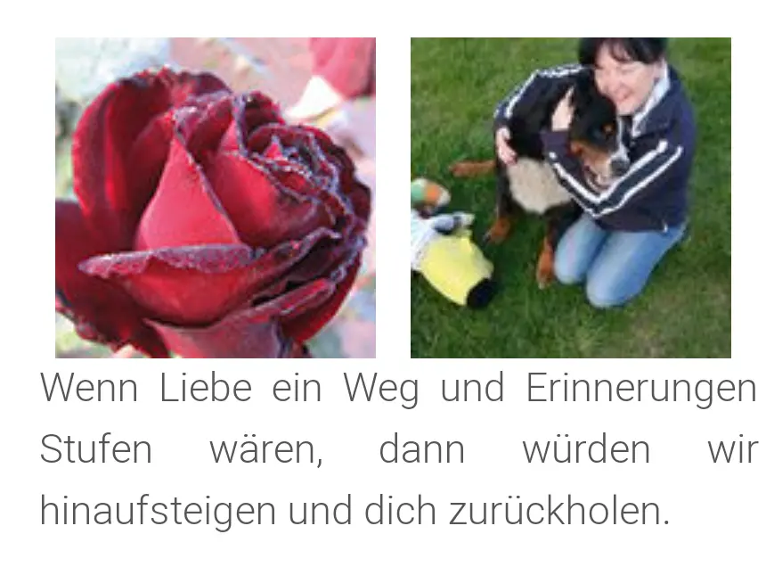 Condolence image of Deine Mami