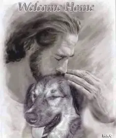 Condolence image of angelika mit balou im Herzen