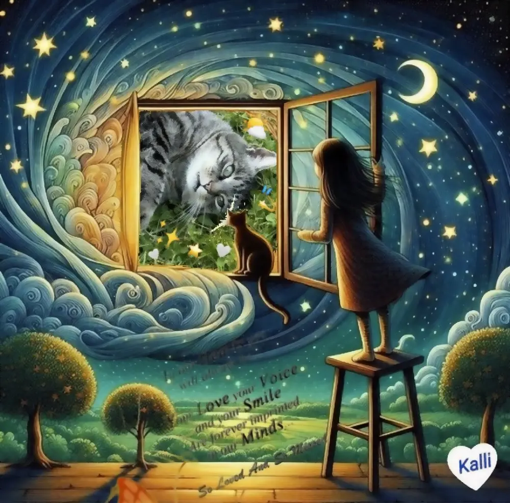 Andachtsbild von Sabine mit Kaspar&Jessy im ♥️