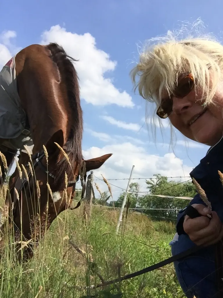 Andachtsbild von Annette und Luki