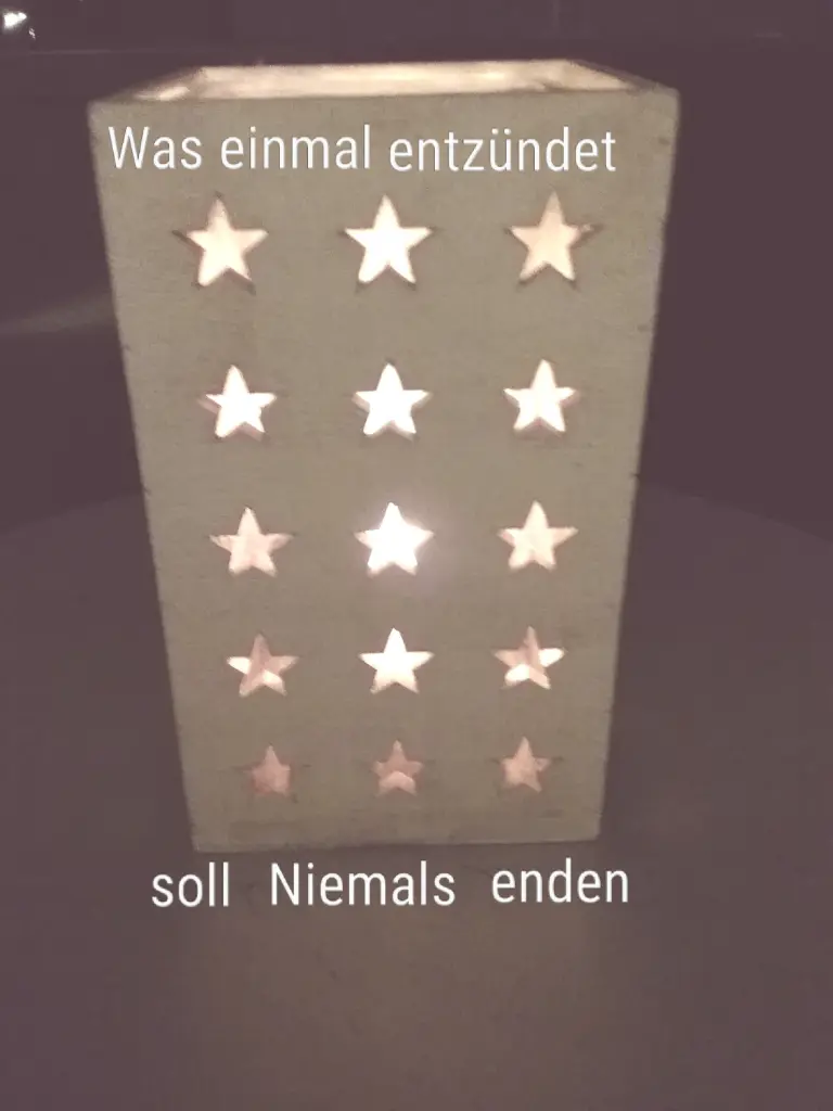 Andachtsbild von Anja mit Joy im Herzen ❤