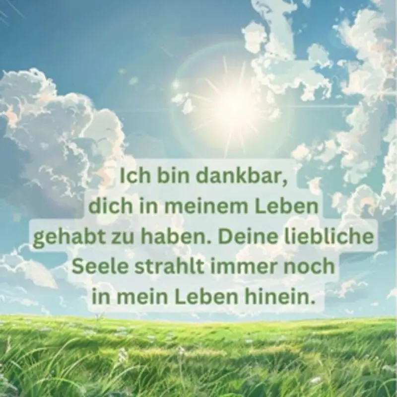 Andachtsbild von Ingrid mit Vini im Herzen