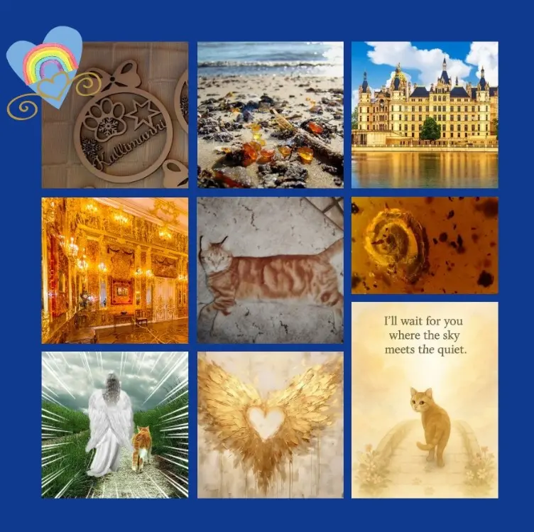 Andachtsbild von Sternenrosen für Kalle zum 1. Sternchengeburtstag