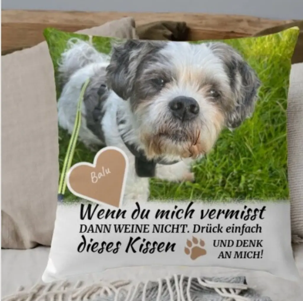 Andachtsbild von Tatjana mit Balu ❤️