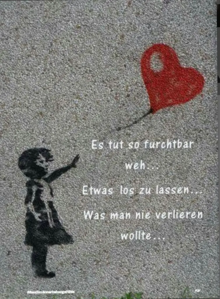 Andachtsbild von Ulla mit Trixi im Herzen
