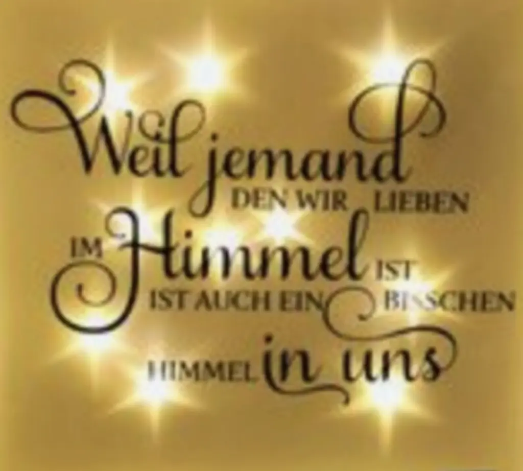 Condolence image of ♥️Mein ⭐️ am Himmel ♥️
